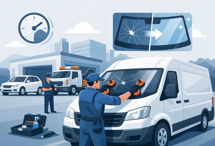 Fleet Auto Glass Repair Service That Cuts Downtime