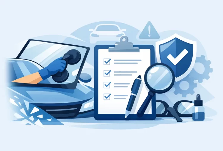 Windshield Replacement Safety Inspection Checklist