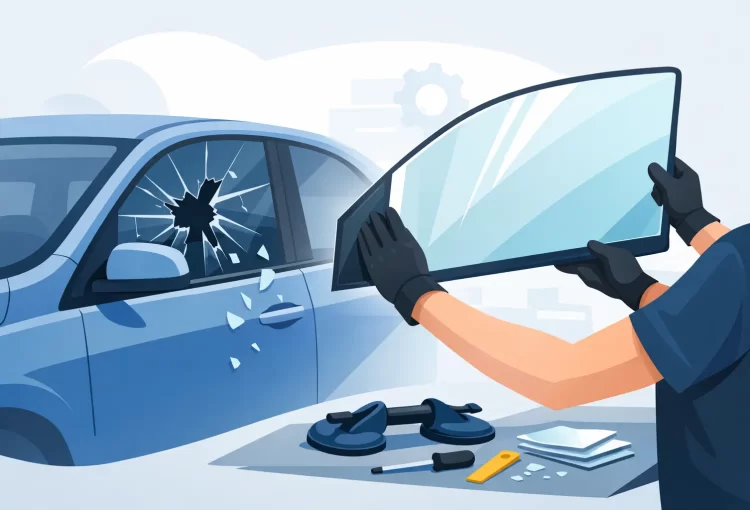 Broken Car Door Glass Replacement Guide