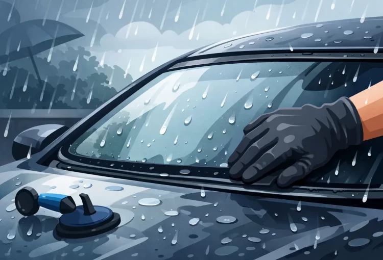 Can Rain Ruin a Fresh Windshield Seal After Replacement?