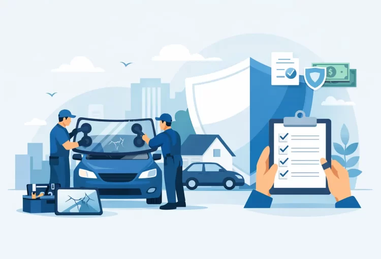 Example Insurance Assisted Windshield Replacement