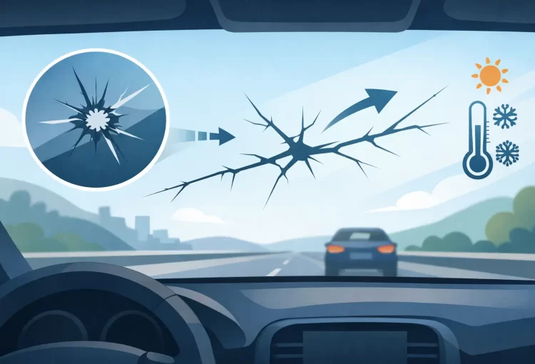 Why Is My Windshield Chip Spreading Fast?